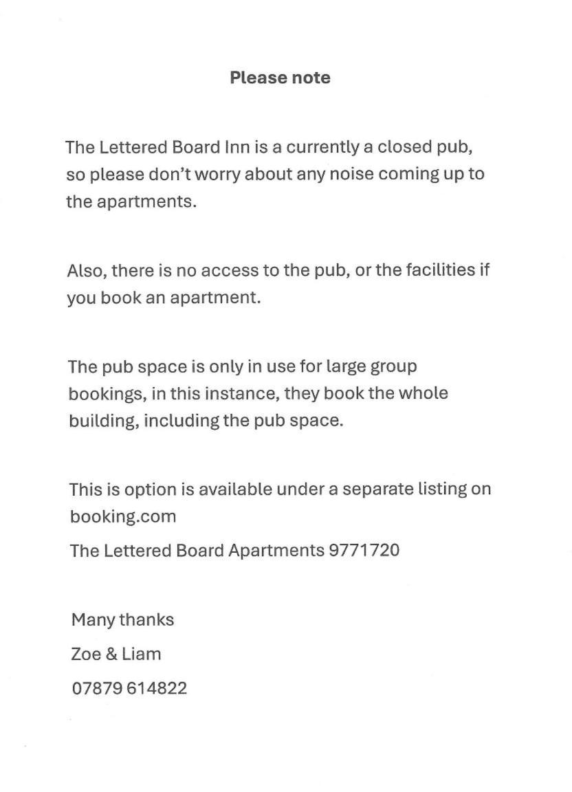 Lettered Board Apartments 1, 2 & 3 بيكرينغ المظهر الخارجي الصورة